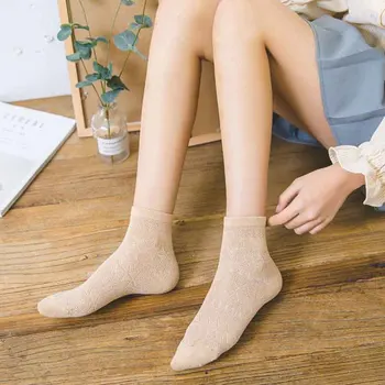[COSPLACOOL]Jar Leto Nový Produkt Svetlé Hodváb Grafika Ponožky Ženy Candy Farby Škole Štýl Meias Módne Harajuku Sokken