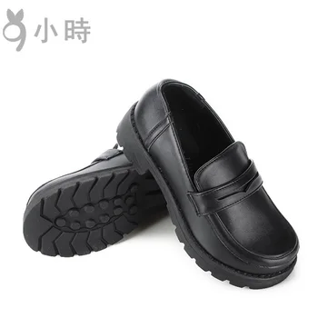 Cosplay Japonskom štýle Black/Brown uniformy, Topánky, materiál PU