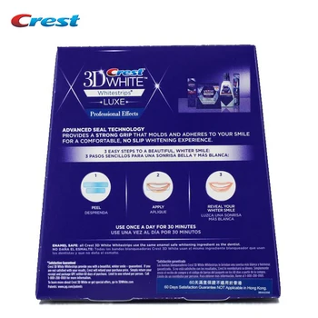 Crest 3D White LUXE Profesionálny Účinok Ústnu Hygienu Zubov, Bielenie Zubov, Whitestrips Starostlivosť o chrup