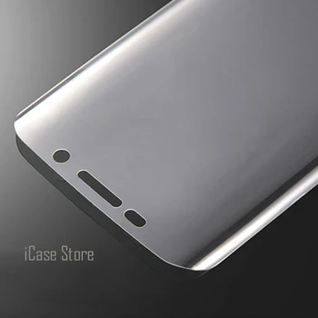 Crystal Clear 3D Zakrivené Screen Shield Fólia pre Samsung Galaxy S7 Okraji S7 Späť fundas capinhas(Nie Temperament Sklo)