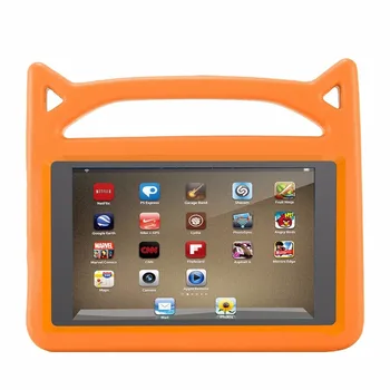 CucKooDo Shockproof Ľahké Zvládnuť Deti Priateľské puzdro pre Amazon Kindle Fire, 7 2017 Release Tablet