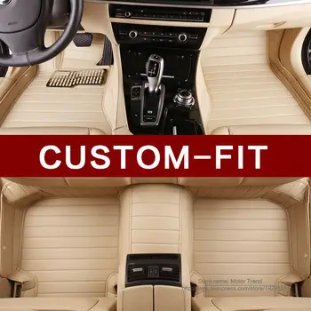 Custom fit auto podlahové rohože pre Chevrolet Cruze Sonic Trax Plachta captiva epica 3D auto styling koberec, podlahové fólie