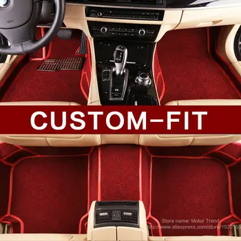 Custom fit auto podlahové rohože pre Kia Sorento Sportage Optima K5 Forte Rio/K2 Cerato K3 Cadenza Dušu 3D auto styling vložky