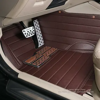 Custom fit auto podlahové rohože pre Volvo S40 S60L S80L V40 V60 XC60 XC90 3D auto styling ťažkých koberec podlahy vložky