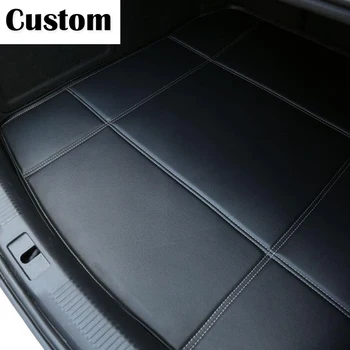 Custom fit kufri kožené mat pre Porsche Cayenne SUV, Cayman, 911 Macan 3D auto styling ťažkých zásobník koberec linkovej lodnej prepravy nákladu