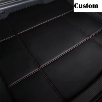 Custom fit kufri kožené mat pre Porsche Cayenne SUV, Cayman, 911 Macan 3D auto styling ťažkých zásobník koberec linkovej lodnej prepravy nákladu