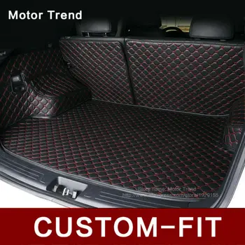 Custom fit kufri mat pre Porsche Cayenne SUV Cayman Macan 3D auto styling ťažkých zásobník koberec linkovej lodnej prepravy nákladu