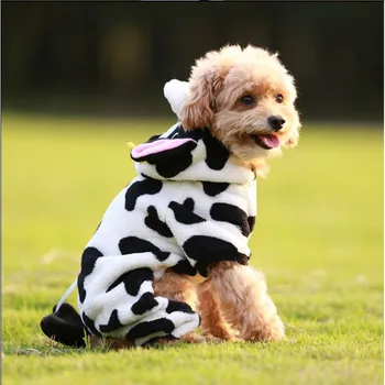 Cute Pet Dog Kostým Teplý Flanel Hoodies Oblečenie Pre Psa Zimné Oblečenie pre psy, Šteniatka Bunda Čivava, Oblečenia pre Malé Psie 21S2