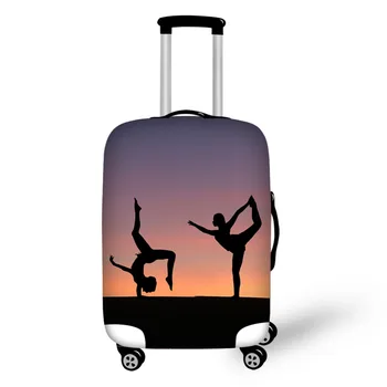 Cvičenie Tlač batožiny chránič kryt kufre zahŕňa Nepremokavé batožiny zahŕňa príslušenstvo tašky cestovné vozíka puzdro