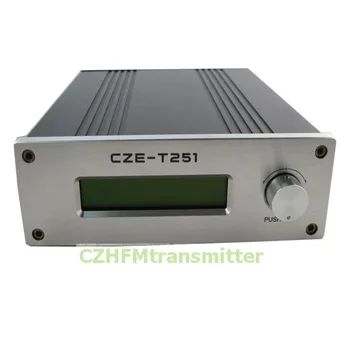 CZE-T251 0-25W moc nastaviteľné Profesionálne FM stereo vysielania vysielača doprava zadarmo