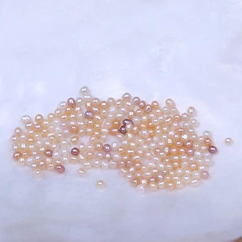 Daking Voľné pearl 1.8-2.2 mm ryža tvar sladkovodné perly perličiek prirodzenú farbu skutočné umelé sladkovodné perly výrobca