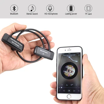 Daono F5 Mini Bluetooth 4.1 Headset Športové Bezdrôtové Slúchadlá Hudbu Stereo Slúchadlá+Micro SD Kartu+FM Rádio+MP3 Prehrávač