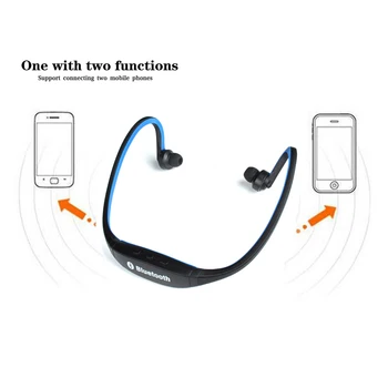 DAONO S9 Bezdrôtové Slúchadlá Bluetooth Šport, Hudbu Stereo Slúchadlá-Mikrofón+Micro SD Slot
