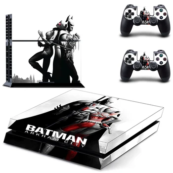 DC Batman a Joker PS4 Pokožky Nálepky Odtlačkový Pre Sony PlayStation 4 Konzoly a 2 Radiče PS4 Pokožky Nálepky Vinyl