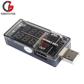 DC3-9V LED Displej USB Nabíjačku Lekár Prúd Napätie Nabíjania Detektor Mobile Batérie Tester Napätia Meter Ammeter
