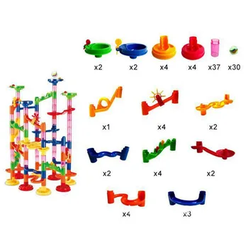 Deti budovy bludisko skladby, loptové hry stavebné bloky 3D pipelin Hands-Na Mozgu raného vzdelávania zmontované hračky pre Deti darček