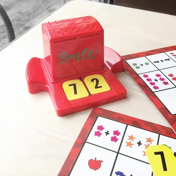 Deti Puzzle Hry Zábavné Vzdelávacie Hračky Pre Deti Skoro Learnning Anglické Slová, Čísla, Času Bingo Karty, Puzzle Rodinné Hry