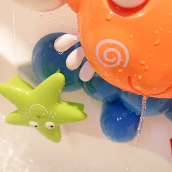 Deti sa hrajú vo vode baby kúpeľ hračka Cartoon veľký krab hračka na kúpanie na pláži Sandybeach Hračky 2016 láska dieťa kúpeľ