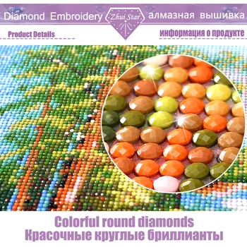 Diamond Mozaiky Krajiny prímorské horské mesto rozmerov výšivky diamondpainting prírody prejdite maľovanie