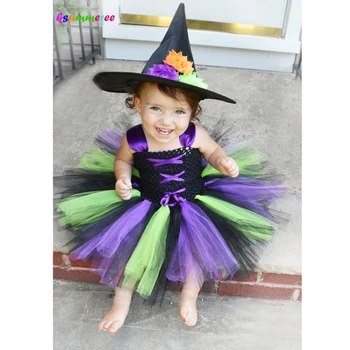 Dieťa Purim Halloween Kostým Malá Čarodejnica Motýľ Oblečenie pre Dievčatá, Cosplay Party Ručné Dovolenku Maškarný