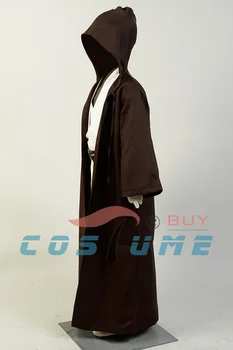 Dieťa Star Wars Jedi Kostým Obi Wan Kenobi Cosplay Kostým Tunika Plášť Halloween Kostýmy Pre Deti Deti Darček