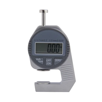 Digitálny hrúbka rozchod 0-12.7 mm/ 0.01 mm/inch elektronické hrúbka meradlo merací nástroj