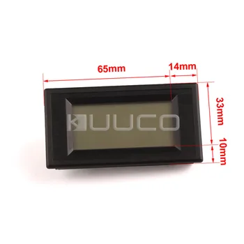 Digitálny Merač AC 0~100A Modrý LCD Displej Digitálny Ammeter AC/DC 8V 12V Amp Meter Rozchod Ampér Meter + Vypínacia Odpor