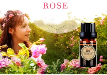Dimollaure Rose Esenciálny Olej pre Starostlivosť o Pleť Relaxovať ducha Aromaterapia Vôňa lampa Esenciálny Olej Spa telo Masážny Olej