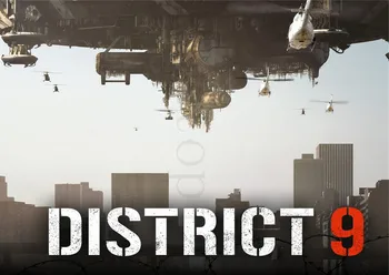 District 9 Plagáty Filmu Samolepky Na Stenu Biely Kriedový Papier Vypíše Obrázok Domáce Dekorácie, Spálne, Obývacie