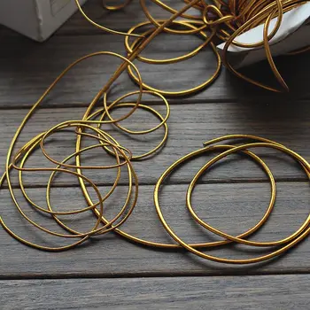 DIY 1MM široké-20yards/veľa Lištovanie elastická Stretch Zlaté Kábel Korálky Kábel String Popruh Lano Pre Náramok Tvorby