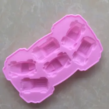 DIY auto silikónové formy na tortu zdobenie čokoládový fondant deti hračka plesne živice ílu polyméru nástroje Ice Model