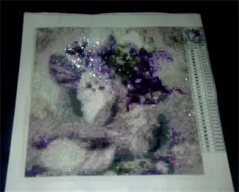 Diy Diamond výšivky Cross stitch súprava Diamantových maľby Plné námestie ikonu drahokamu Krásna princezná mačka 3d Diamond mozaika