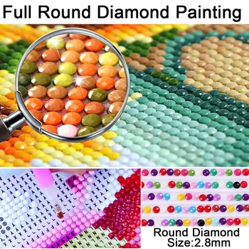DIY kolo Diamond Maľovanie Cross Stitch Diamond Mozaiky kryštál Diamantu Výšivky scenérie Vodopád Vzor Kamienkami D1703