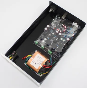 DIY Power amp prípade 190*65*315mm WA10 Hliníkové Zosilňovač Šasi AMP Prípade, Uzatvorený box DIY pre AK4495+U8 8741+U8 DAC Dekodér
