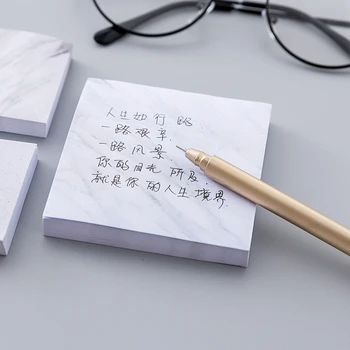 DL Južná Kórea papiernictvo osobnosti, tvorivý mramoru textúra pohodlie vložiť môže byť odtrhol lajno podpísať knihu poznámka N príspevok