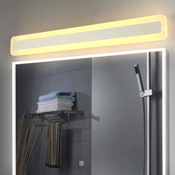 Dlhšie LED zrkadlo osvetlenie, Moderný make-up šatne kúpeľňa led zrkadlo svietidlo domov svietidlá nástenné svietidlo zrkadlo