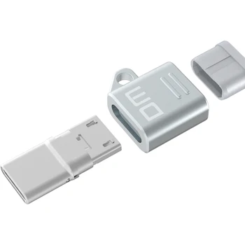 DM Typ C-M2 Adaptér Typ-C funkcia Zase do Telefónu USB Flash pre Mobilný Telefón, konektor Micro USB do Typ-C Adaptéry