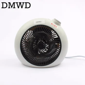 DMWD elektrické Cool & teplovzdušné Dúchadlo Zimné Teplejšie prenosný mini desktop Kúrenie Radiátorové vykurovanie vetranie tepelný ventilátor EÚ a USA