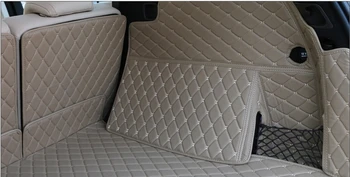 Dobrá kvalita! Špeciálne batožinového priestoru rohože pre Mercedes Benz GLE Kupé Triedy 2018-nepremokavé cargo líniové boot koberce,doprava Zdarma