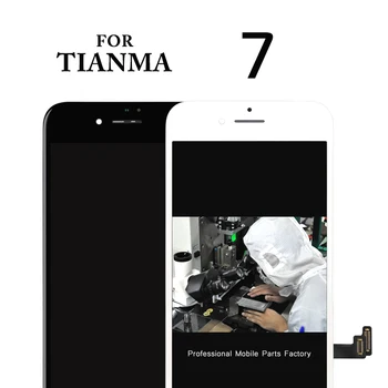 Dobrá Práca 5 KS pre TianmaTOP Kvality Pre iPhone 7 LCD Displej S Dotykovým Digitalizátorom. Zostava Displeja Nahradenie Zadarmo Lode