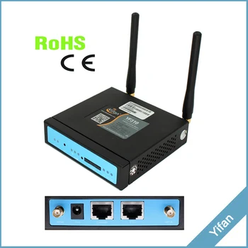 Dobré pre M2M aplikácie kompaktný mini veľkosť VPN router YF310-G Priemyselných gsm gprs router s slot karty sim