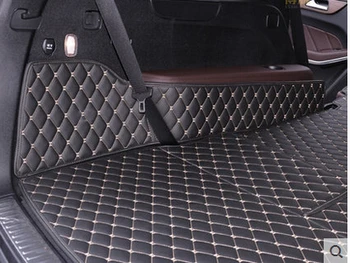 Dobrý koberce! Špeciálne kufri rohože pre Mercedes Benz GL 500 X166 7seats 2016-2013 vodotesný boot rohože pre GL500,doprava Zdarma