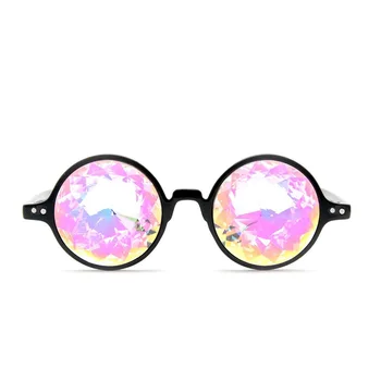 DOKLY Kolo Kaleidoskopu slnečné Okuliare Muži Ženy Dizajnér Okuliare Kaleidoskopu šošovky Okuliare oculos de sol môže drop shipping