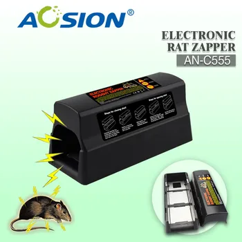 Domov Aosion Batérie a Adaptér prevádzkované prípravky na kontrolu škodcov elektrické myši myši vrah rat trap