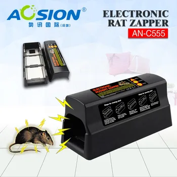 Domov Aosion Batérie a Adaptér prevádzkované prípravky na kontrolu škodcov elektrické myši myši vrah rat trap