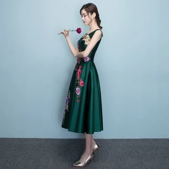 DongCMY 2018 nové módne obväz média strana krajky-up prom šaty