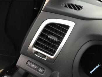 Doplnky Interiéru Pre Nissan Teana Altima roky 2013-2017 ABS Strane Klimatizácia AC Zásuvky Otvor Kryt Trim 2 Ks / Sada