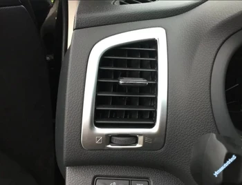 Doplnky Interiéru Pre Nissan Teana Altima roky 2013-2017 ABS Strane Klimatizácia AC Zásuvky Otvor Kryt Trim 2 Ks / Sada