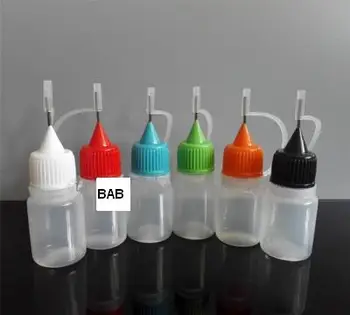 Doprava zadarmo 10 ks/Veľa prázdnych plastových 5ML oceľové ihly embeded Drppper Fľaše/Kvapalina Dripper/Plastové Fľaše/výdaj fľašu