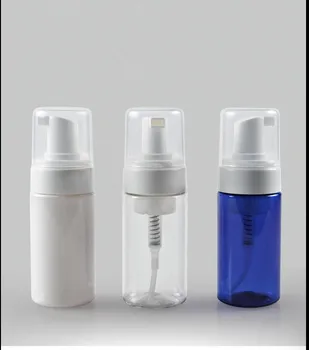 Doprava zadarmo 100 g/ml Jasné Plasticy Pena Pena Fľaša Shanpoo Lotion Kozmetická Emulzia Malé Vzorky Prázdnych obalov na Fľaše